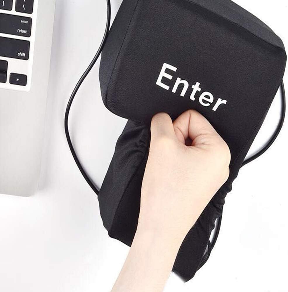 Riesen Enter Taste: Das ultimative USB-Gadget für aggressive Tipper