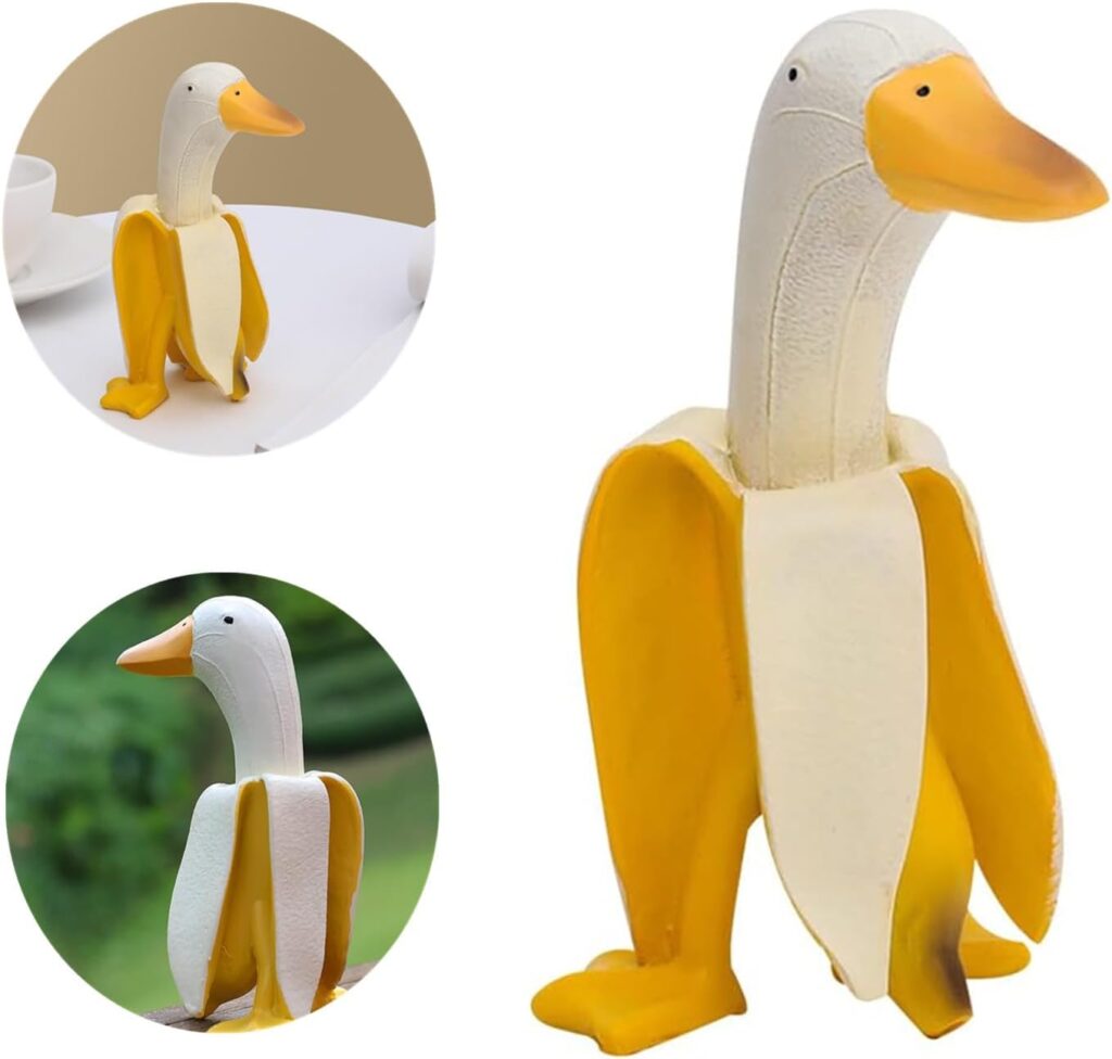 Bananenente Gartendeko