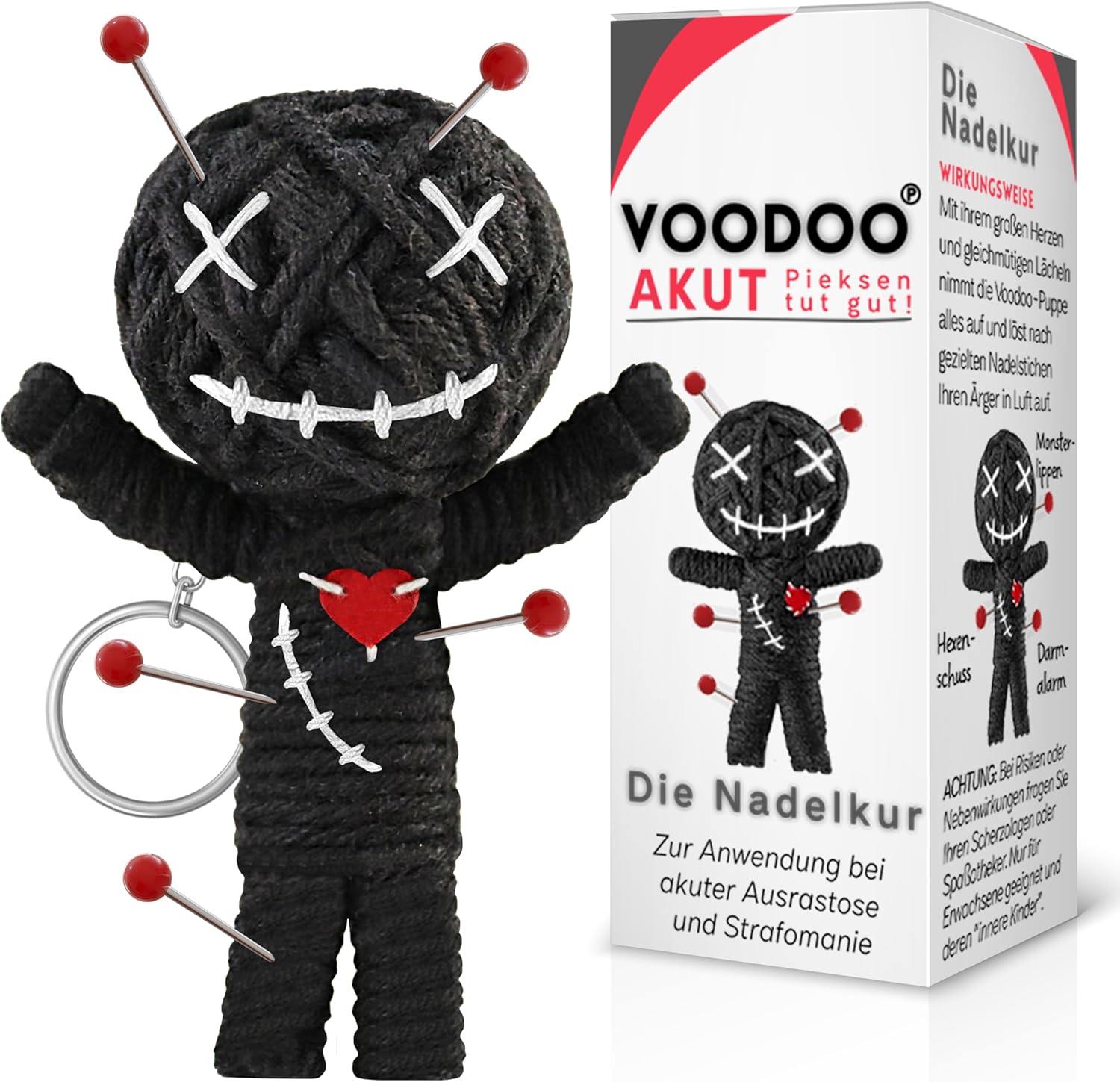 🪡 Voodoo Püppi! Setze feine Nadelstiche. 🧸